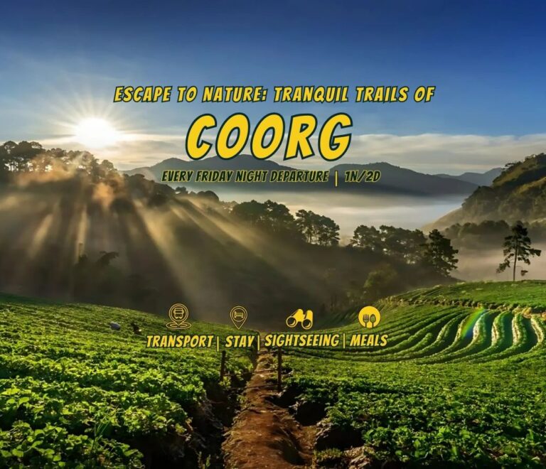 Coorg tour package