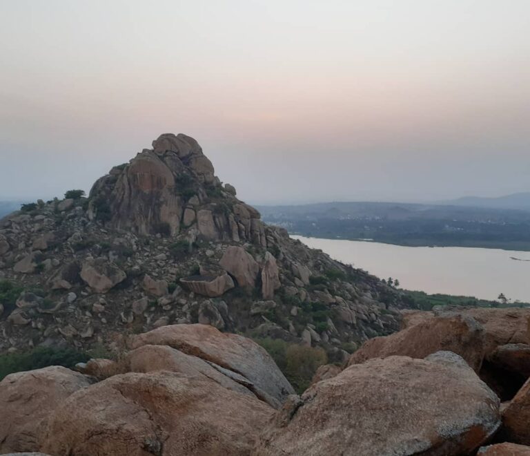 Breathtaking view from Kuntibetta Peak, featuring rolling hills and valleys.
