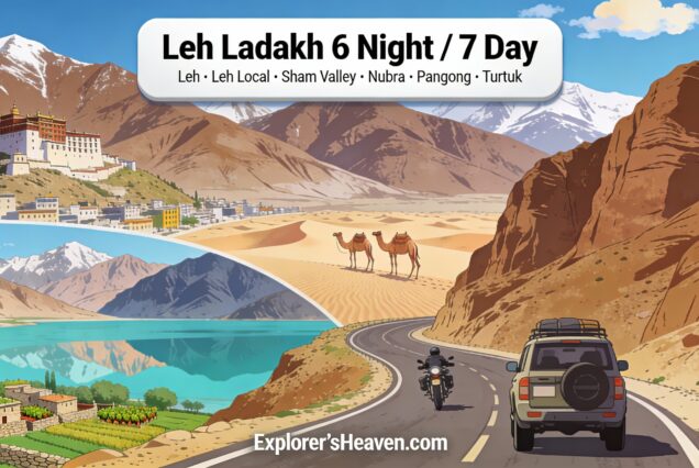 Adventure & Nature Blend - 6 Nights / 7 Days From Leh