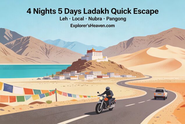 Ladakh Quick Escape – 4 Nights / 5 Days From Leh
